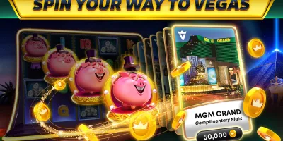 Pantalla de inicio de la aplicación de casino